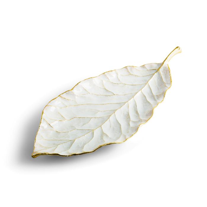Michael Aram-Winter Leaves Magnolia Dish