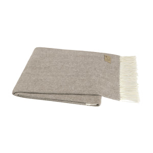 Lands Downunder International- Barnwood Italian Herringbone throw