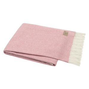 Lands Downunder International- Berry Sorbet Italian Herringbone Throw